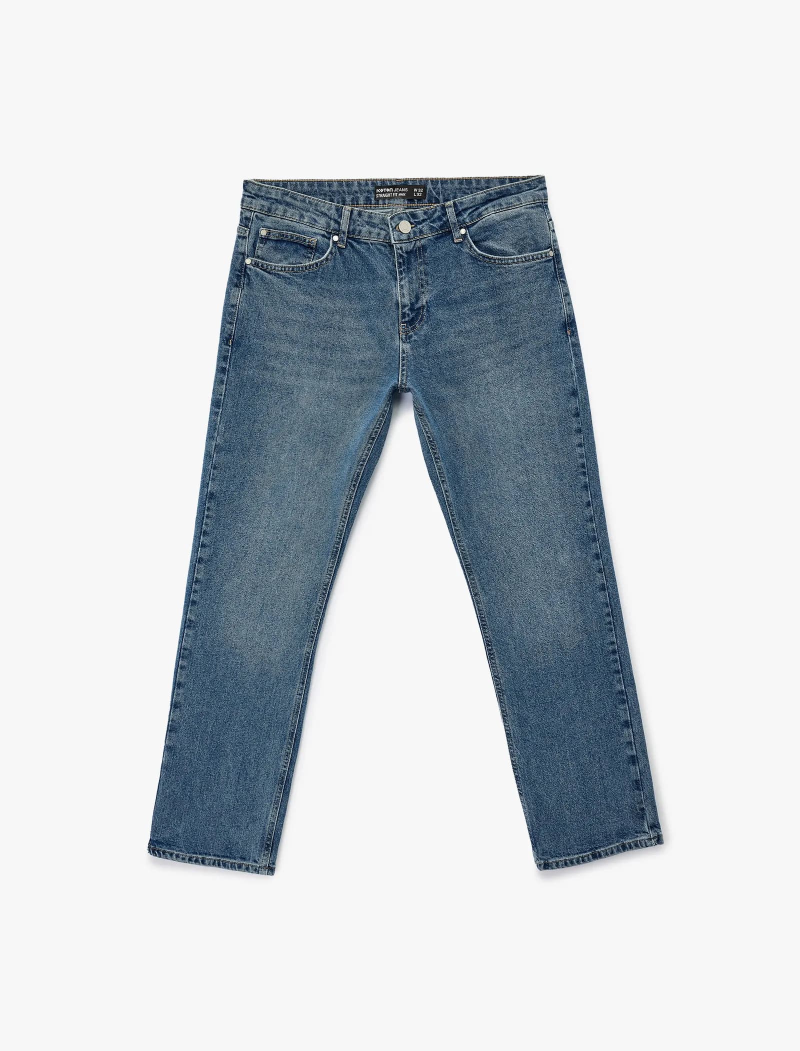 Cepli Pamuklu Jean - Mark Straight Jeans